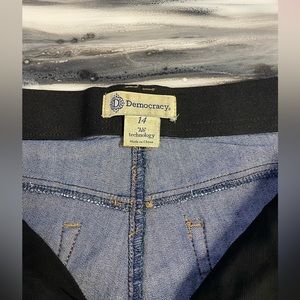 Democracy Ab Technology Freedom Ankle Skinny Jeans Size 14